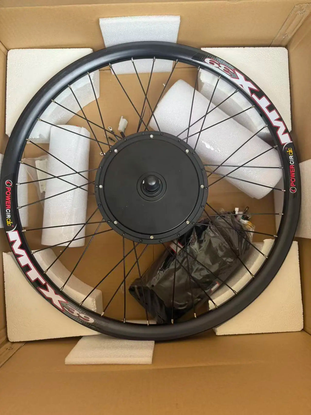 New Upgrade Ebike Conversion Kit MTX39 Electric Bike Motor Wheel 72V 5000W Rear Brushless Non-gear Hub Motor Wheel 3000W 2000W