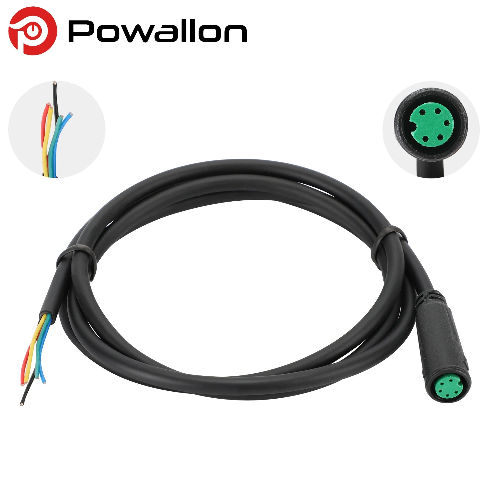 M8 Male Female Extension Cable for BAFANG E-Bike Motor | 2/3/4/5 Pin Conversion Connector Cable 60cm 90cm Ebike Accessories