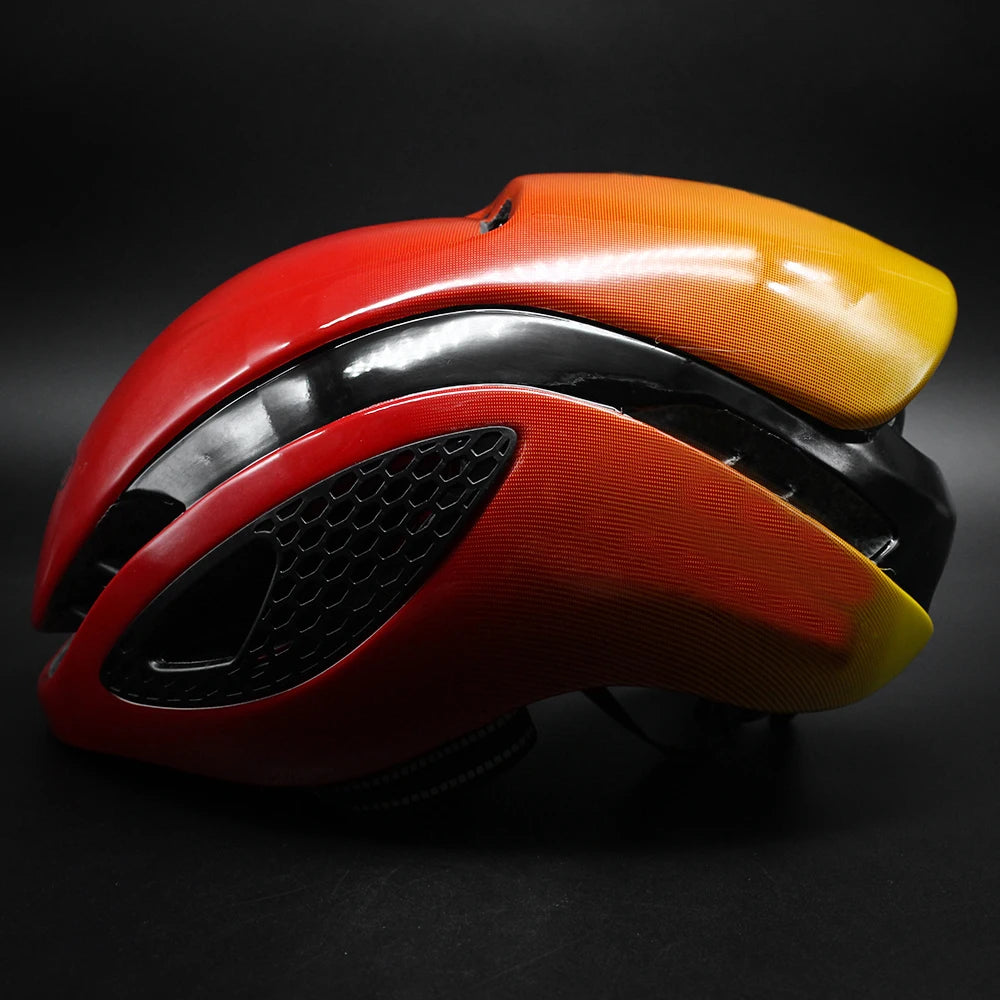 Aero Bicycle Helmet TT Time Trial Cycling Helmet Men Women Riding Race Road Bike Helmet Outdoor Sports Safety Cap Casco Ciclismo