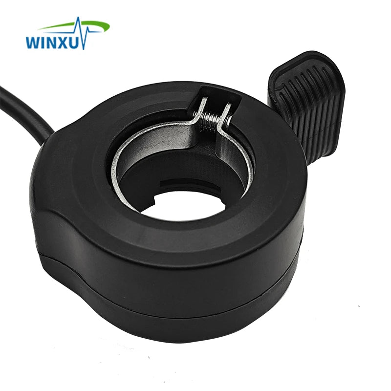 Electric Scooter E-bike Thumb Throttle Left and Right Hand Universal 24-72V Hall Accelerator for Bike Repair Speed Regulator