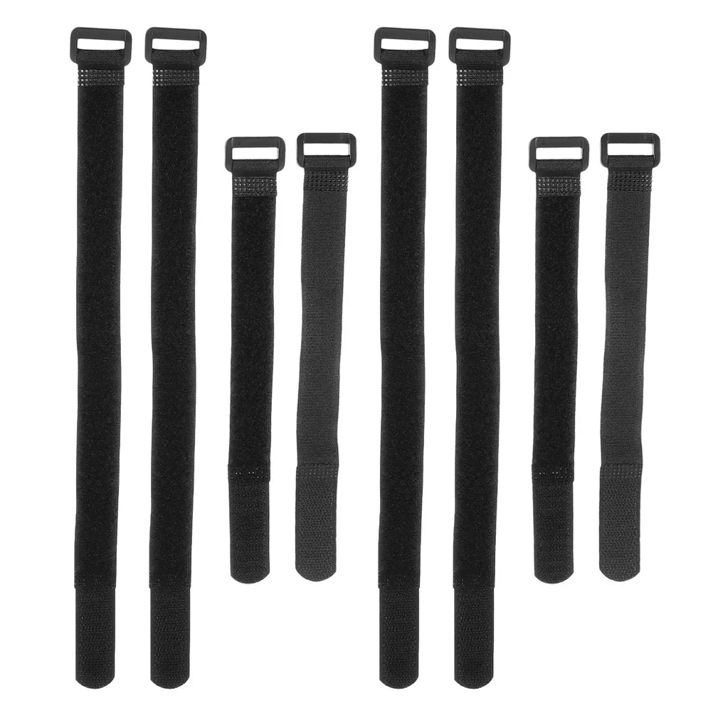8Pcs Bike Strap Small Ratchet Straps Bike Rack Electric Bicycle Wheel Straps Mountain bike Adjustable Stabilizer Nylon Tie