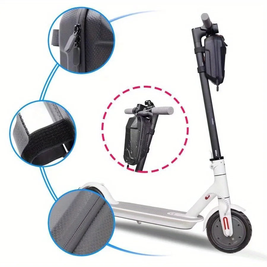 Electric Scooter Handle Bar Bag Waterproof Storage Bag For Scooter Bicycle Universal Front Hanging-Bag Bike Large Capacity Bag