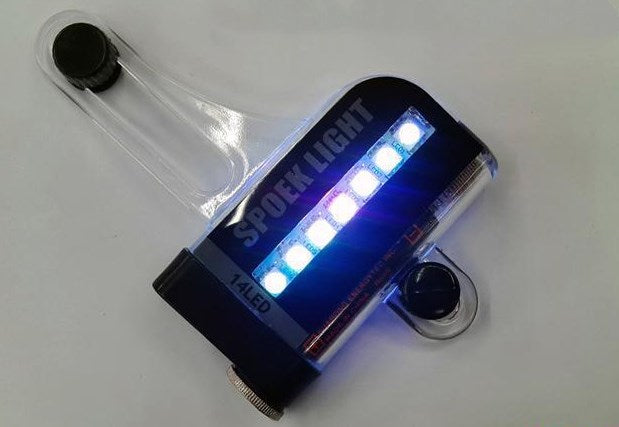 14LED Colorful Steel Wire Light for Bicycle Rims