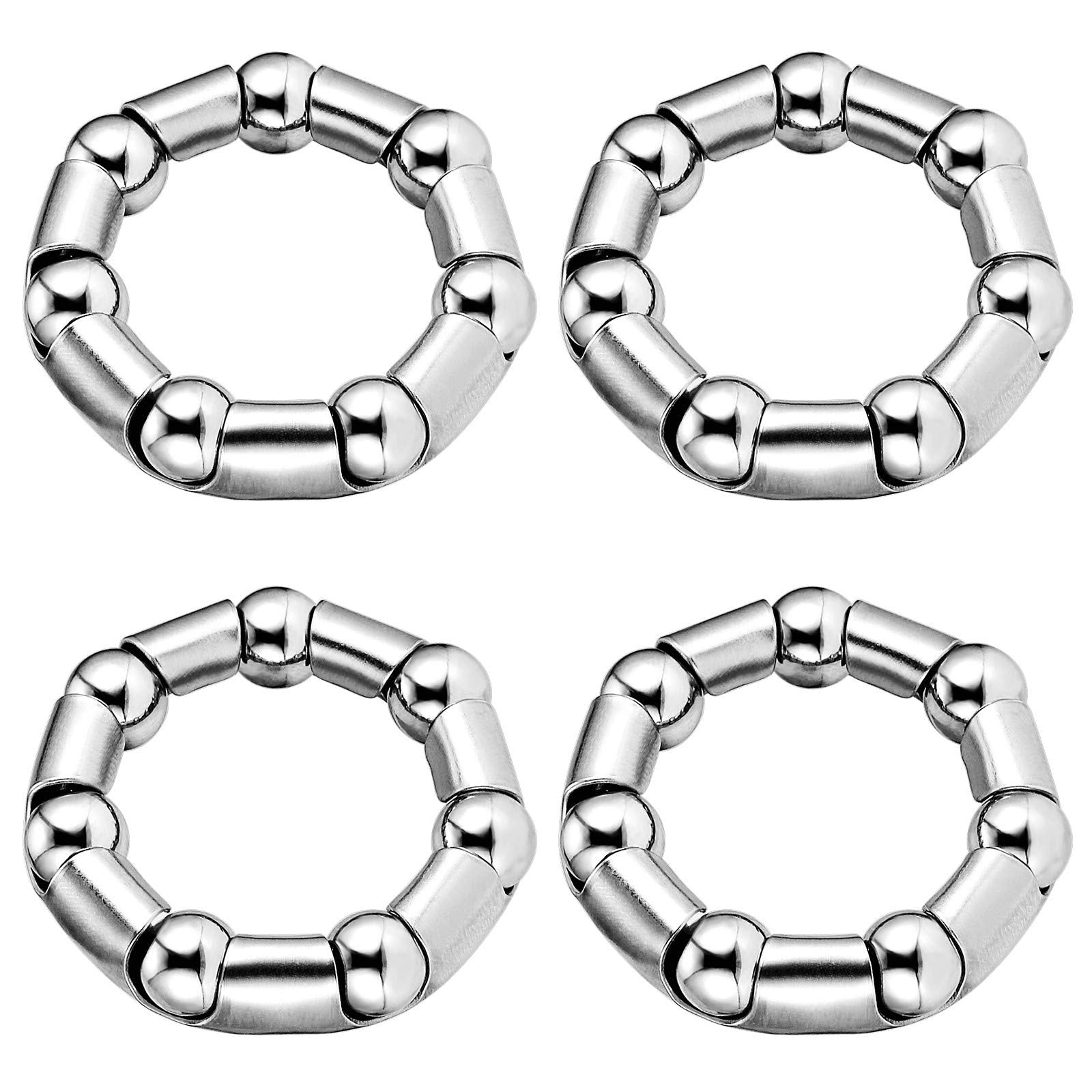 Lanturn Bicycle Crank Bearing 4 Pcs Ball Bearings for Bike Crank Bottom Bracket KidsStretch Bicycle 516 x 7 ball