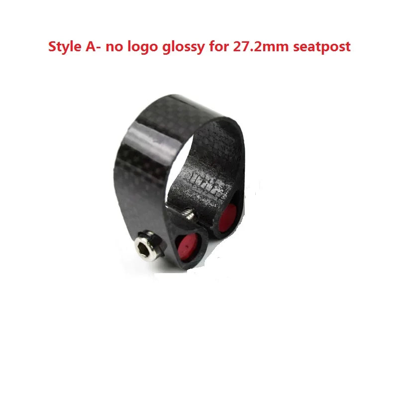 EC90 Full Carbon Fiber MTB Cycling Seatpost Clamp, Road Bicycle Post Seat Clip, 27.2mm, 30.8mm, 31.6mm, New