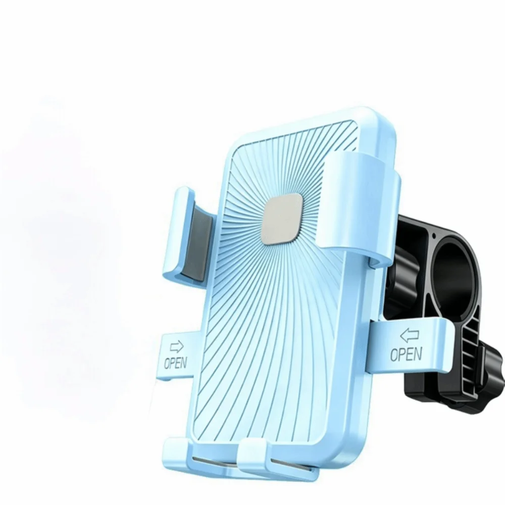 Shock Absorbing Design Bike Handlebar Mobile Holder Fixed Bracket Shockproof Bicycle Phone Mount Practical