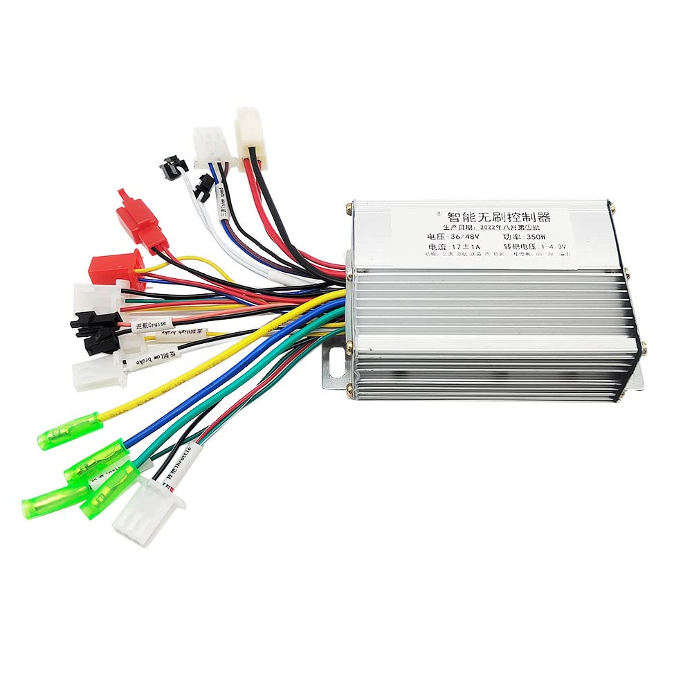 yuandai 36V-48V 350W Brushless DC Motor Controller for Electric Bicycle E-Bike Scooter