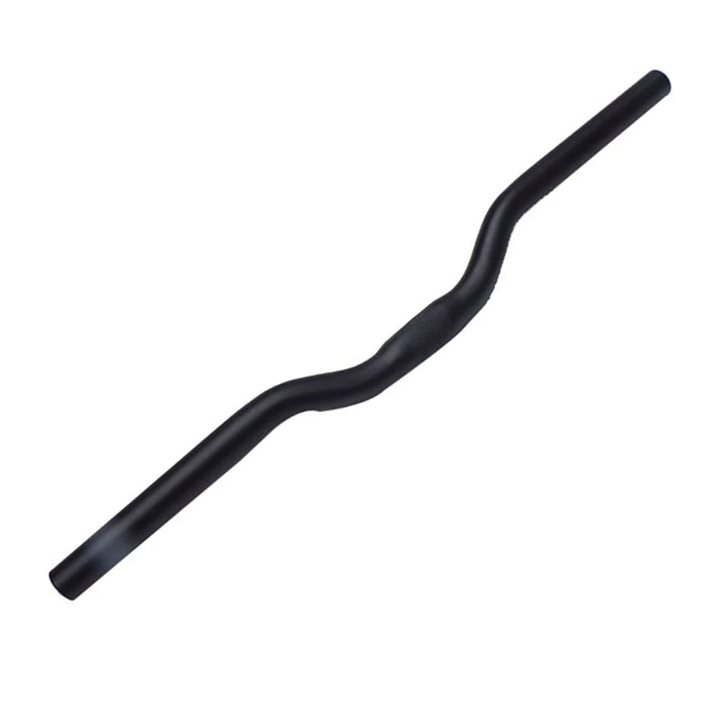 25.4*520*30mm Bicycle Handlebar Aluminum Alloy Bike Riser Bar Ultra Light MTB Bike Horizontal Bent Handlebar Steering Wheel