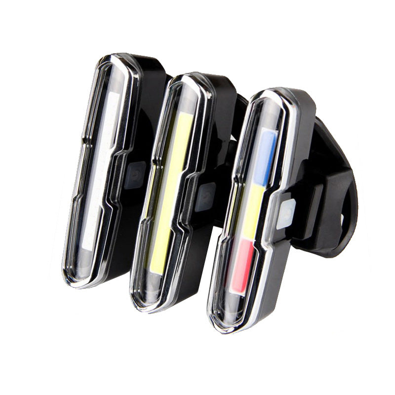 USB Rechargeable Bicycle Tail Light for Night Riding