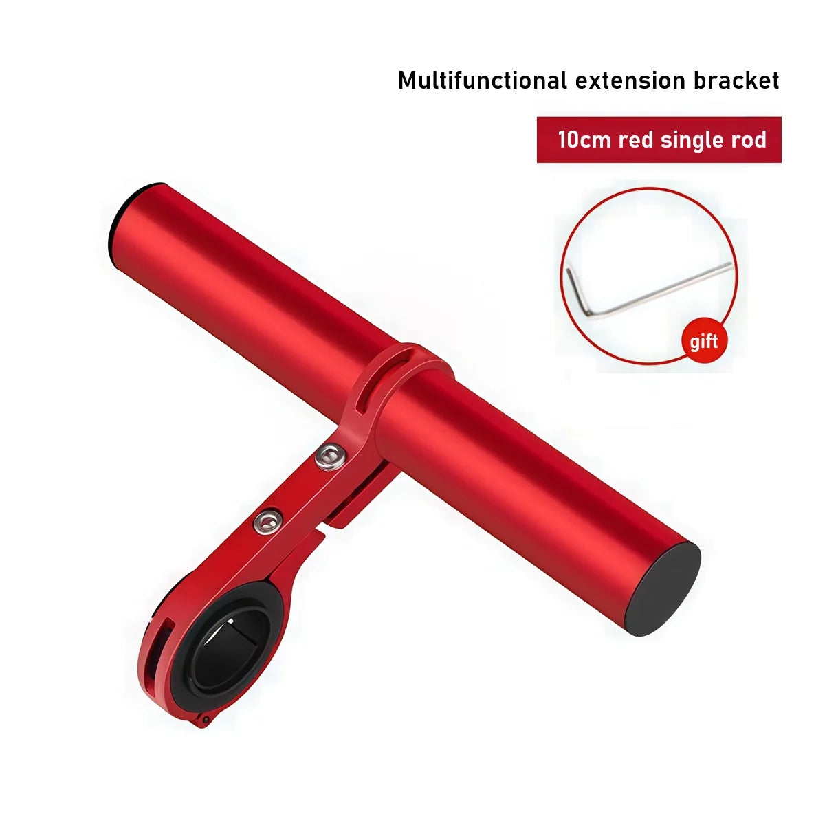 10/20/30cm Motorcycle Handlebar Extender Bracket Bike Bicycle Scooter Parts Mobile Phone Holder Support Headlight Mount Stand