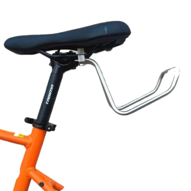 Stainless Steel Bike Rear Rack Sturdy Lightweight Mountain Road Bike Integrated Bicycle Luggage Carrier Cycling Accessories