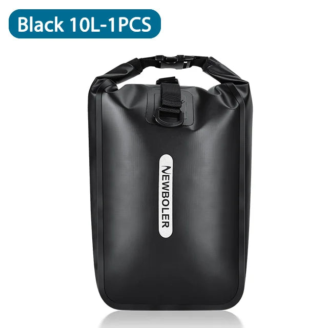 NEWBOLER 10L 20L Waterproof Cycling Bicycle Front Fork Bag Quick Release Bike Rear Seat Trunk Bag Bike Bag Bicycle Accessories