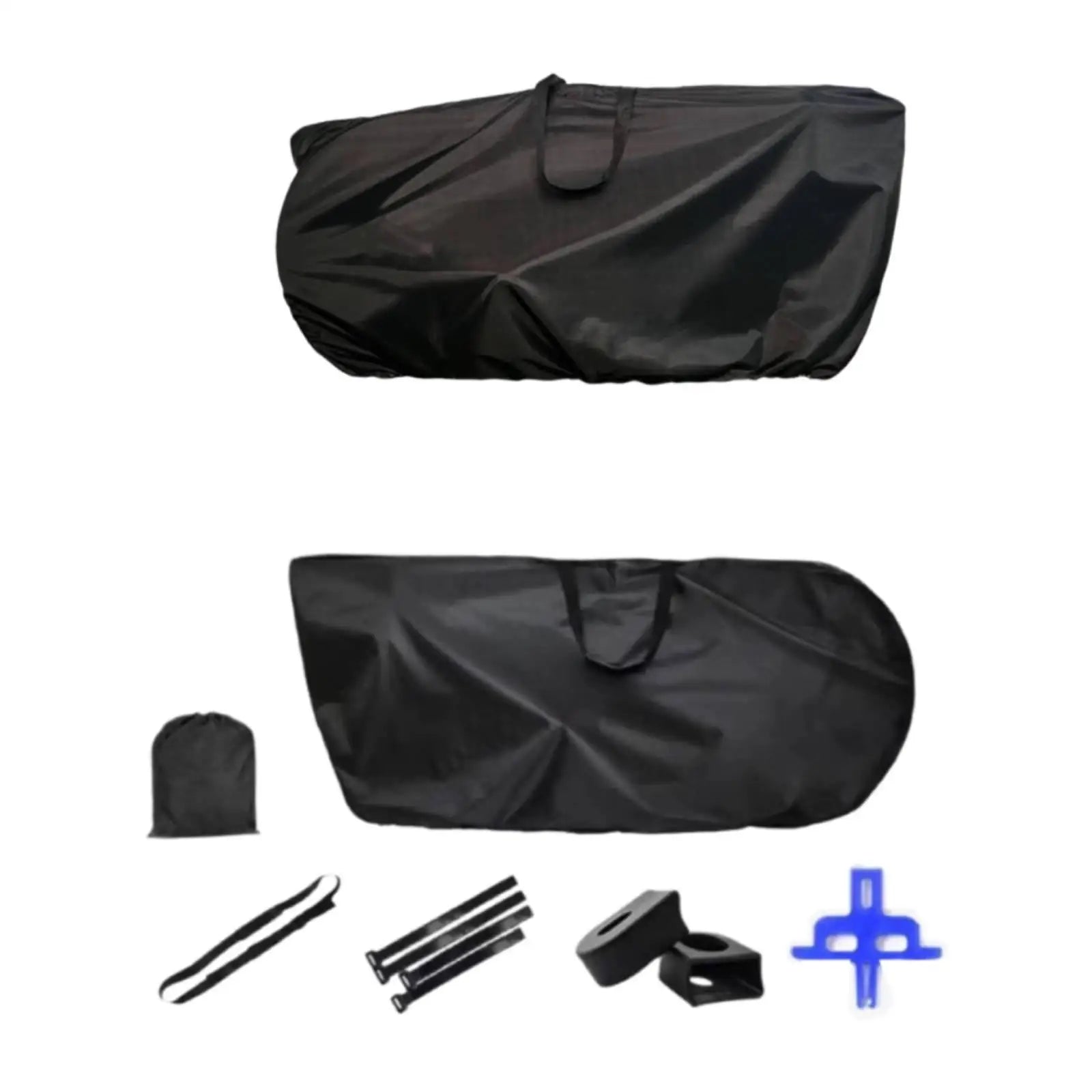 Bike Travel Storage Bag Oxford Cloth Road Bike Cover Waterproof Dustproof Foldable Bicycle Carrier Accessory for 700cc Bikes