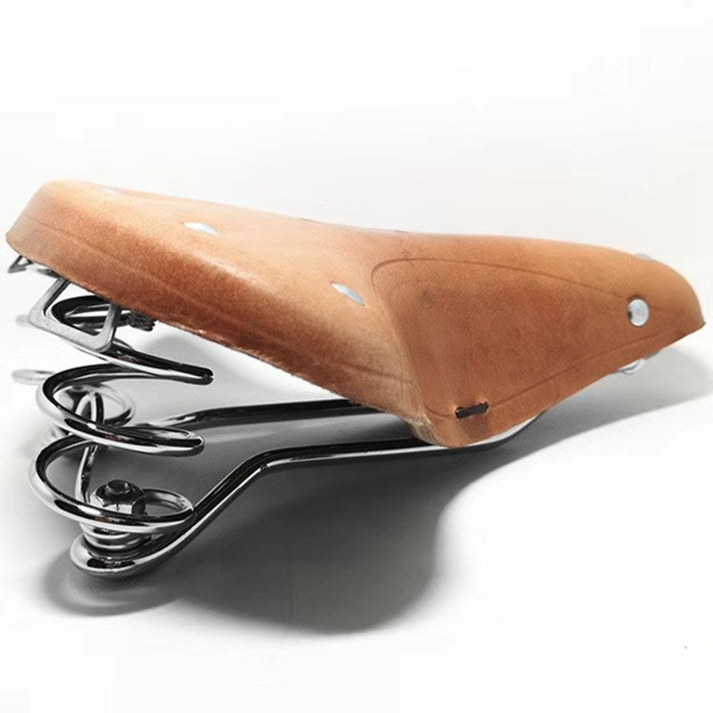 Cowhide Seat for Mountain Bicycle