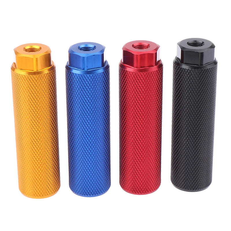/KQM/1Pcs Alloy Foot Stunt Peg For BMX Bike Fit 3 8 Inch Axles Bike Pegs Anti Skid Lead Rest Pegs Bicycle Accessories