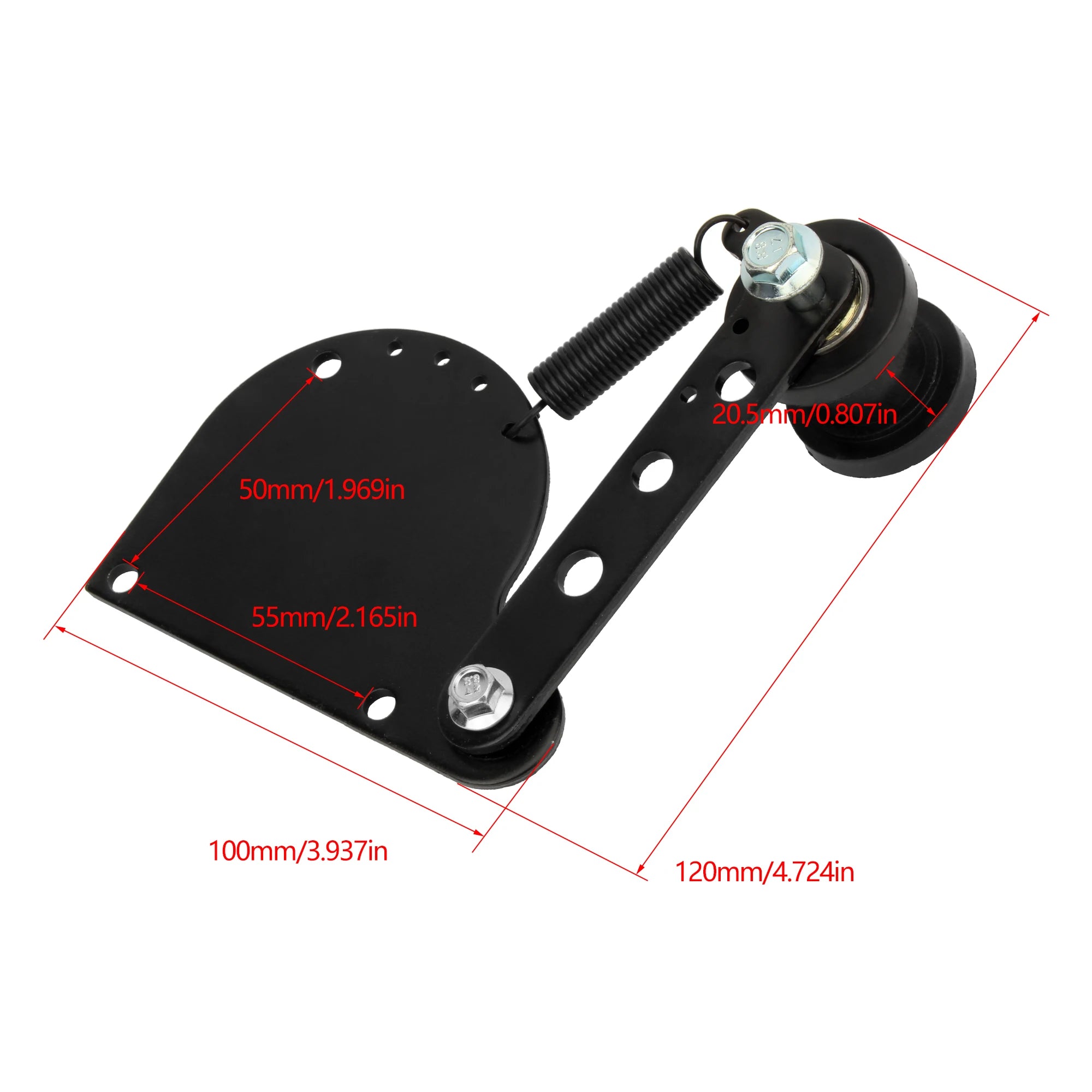 Fit 49cc 66cc 80cc 2 Stroke Engine Motorized Bicycle Spring Loaded Chain Tensioner Bicycle Bike High Power Racing Parts