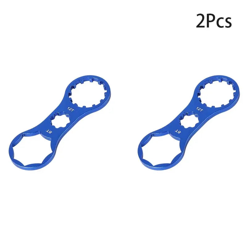 Multifunction MTB Bike Front Fork Install Disassembly Tools Bicycle Front Fork Cap Wrench for XCR/XCT/XCM Bicycle Repair Tool
