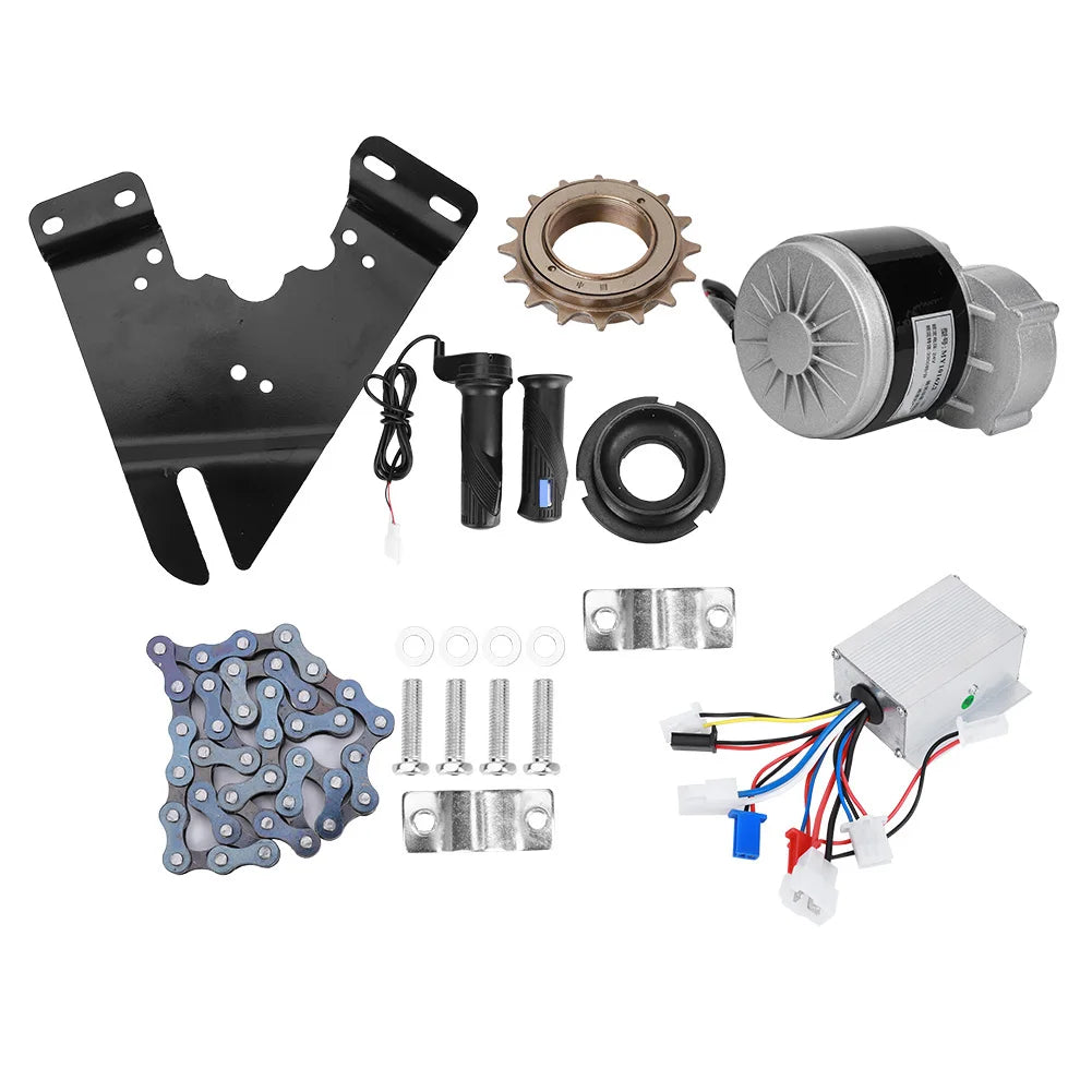 24V 250W Electric Bike Conversion Set Metal Durable E-Bike Accessories Stable Performance E-Bike Conversion Kit