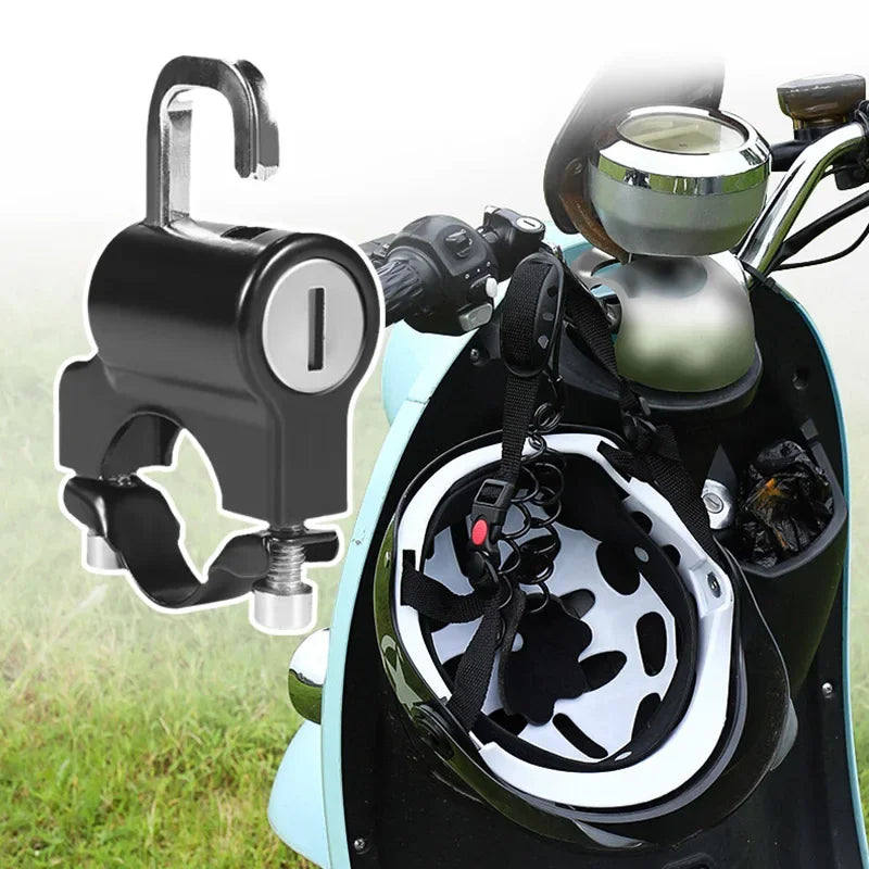 Multifunctional Ebike Helmet Lock — Anti-Theft Head Fixing Lock