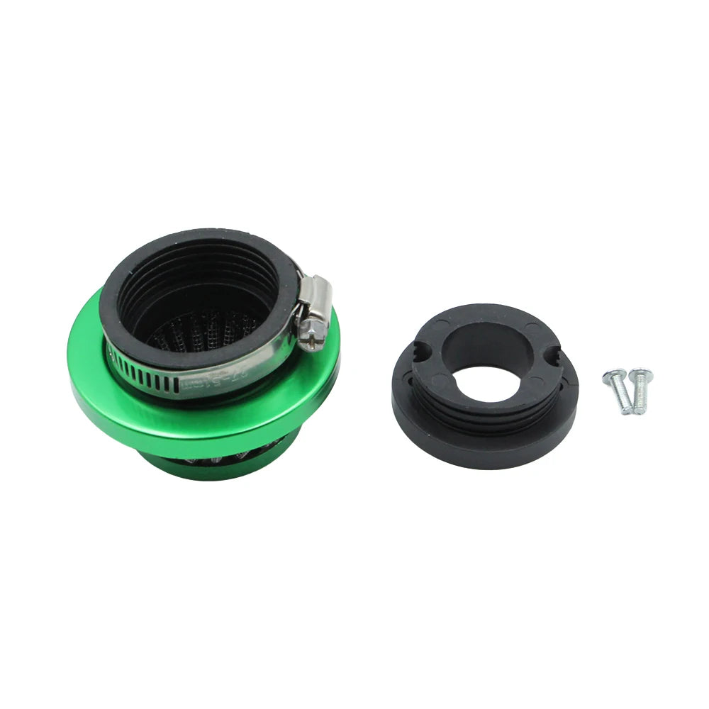 47cc 49cc 2-Stroke Air Filter with Connector for Pocket Bike, Mini Quad ATV, Dirt Bike & Go Kart