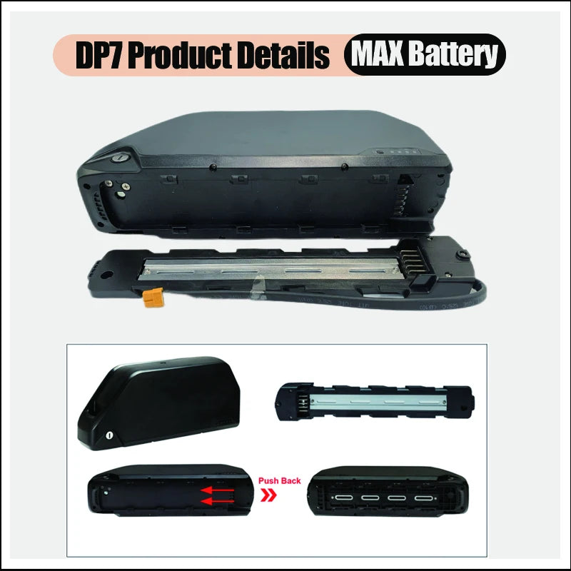 Electric bike 48v cham-rider 50ah Battery Hailong Polly 36v 52v 60v 72V 25ah 30ah 40ah 60AH eBike Fat-bike Bafang 72V 3000W kit
