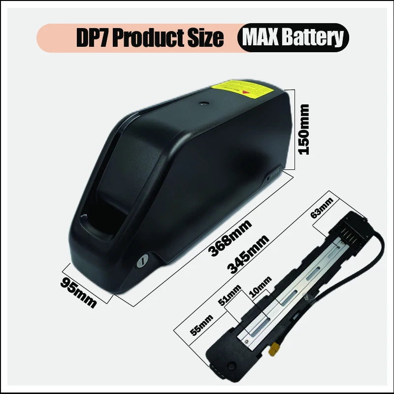 Electric bike 48v cham-rider 50ah Battery Hailong Polly 36v 52v 60v 72V 25ah 30ah 40ah 60AH eBike Fat-bike Bafang 72V 3000W kit