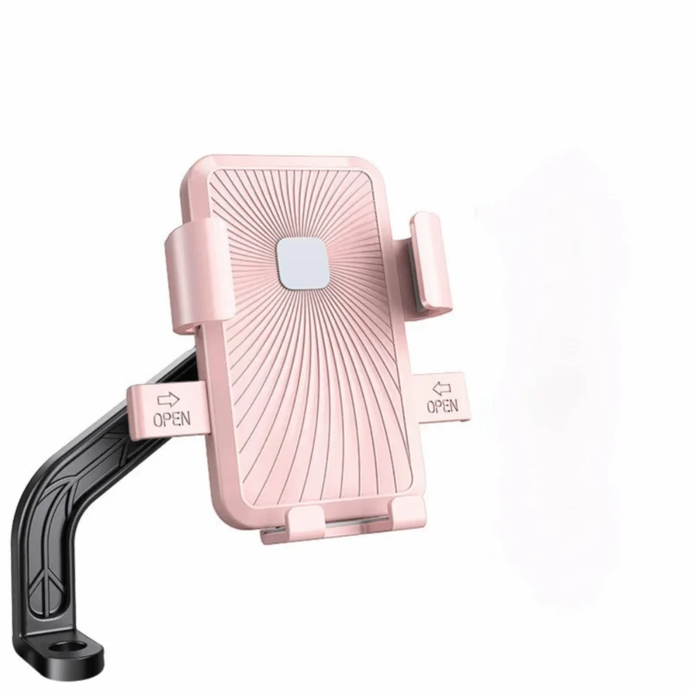 Shock Absorbing Design Bike Handlebar Mobile Holder Fixed Bracket Shockproof Bicycle Phone Mount Practical