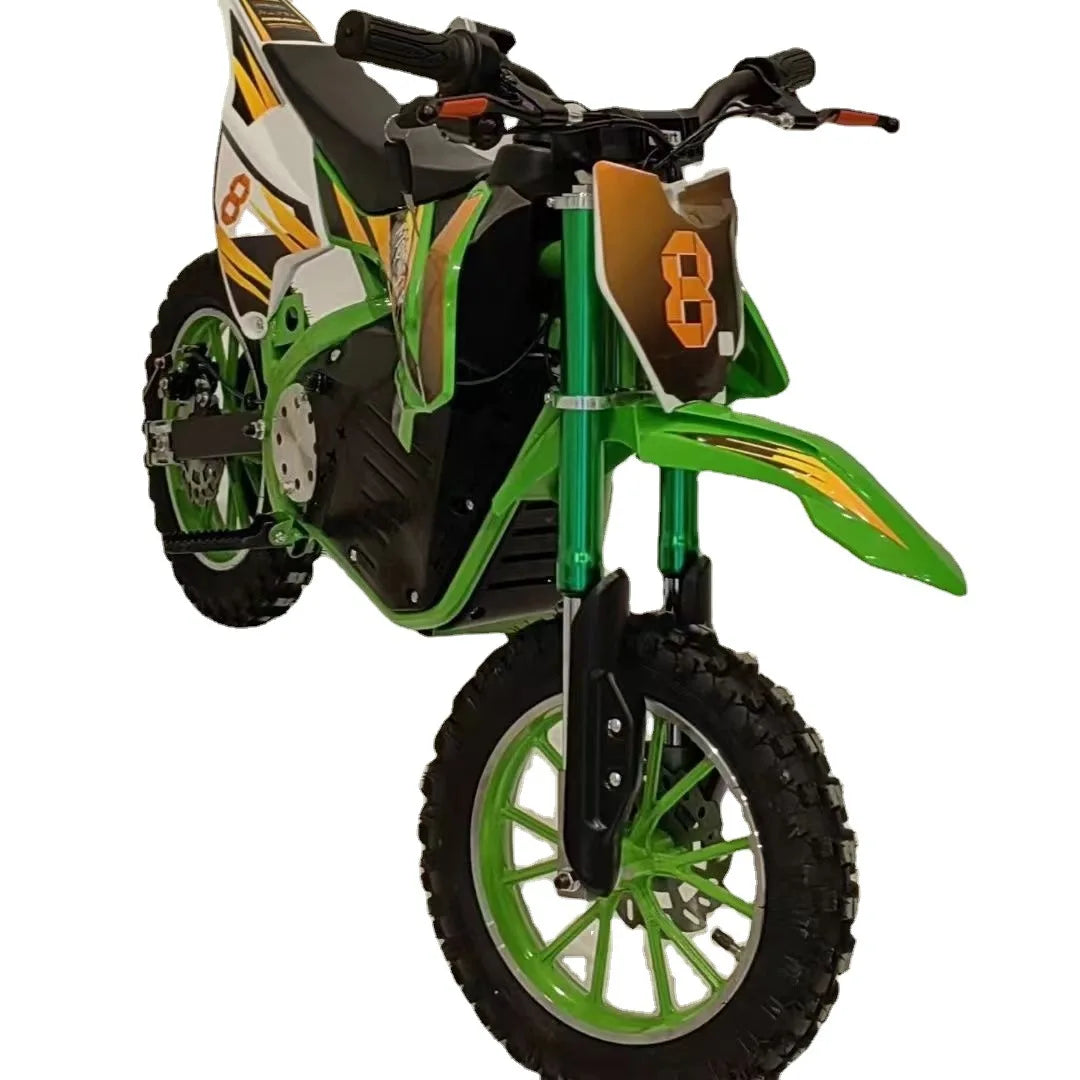36V 500W Kids Electric Off-Road Dirt Bike – 2-Wheel Mountain All-Terrain Bike, Max 40km/h, Boys & Girls