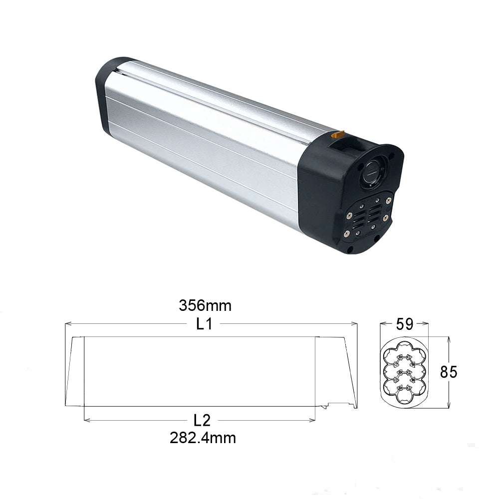 36V 10Ah 48V 10Ah Ebike Lithium Battery HIMO C20 C30 Z16 Z20 ZB20 Folding Electric Bike Bicycle Li-ion Battery