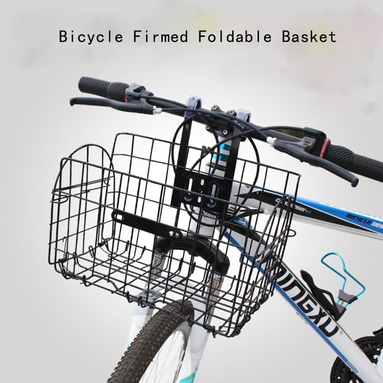 Metal Universal Bicycle Basket for Folding Bikes
