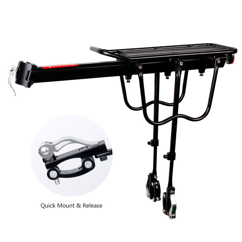 Quick-Release Aluminum Bicycle Rack for Mountain Bikes