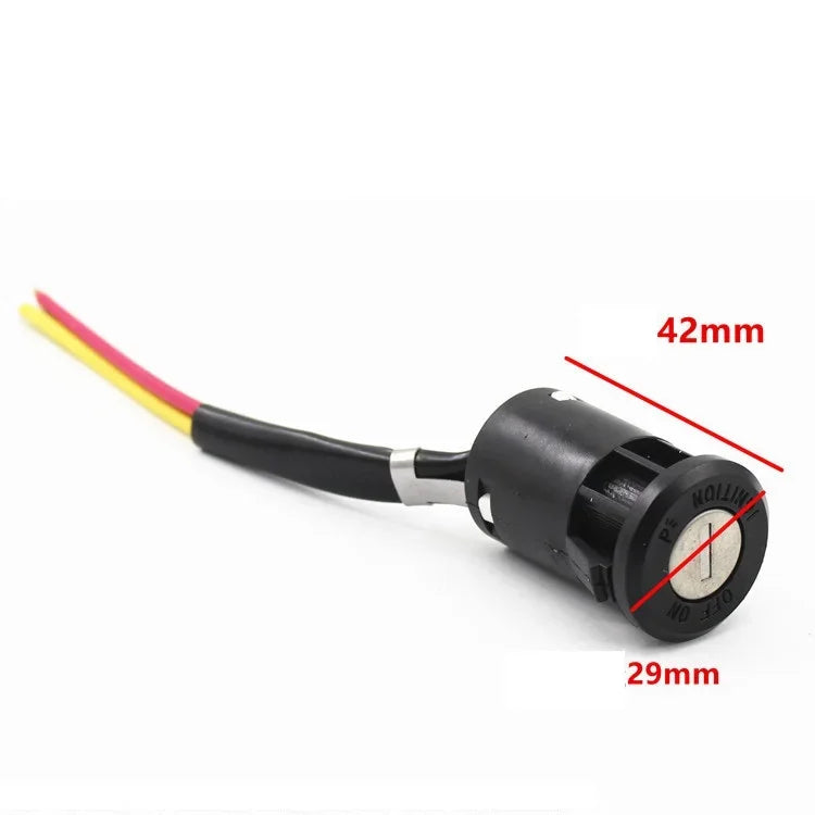 Universal Motorcycle & Ebike Ignition Switch Key Power Lock