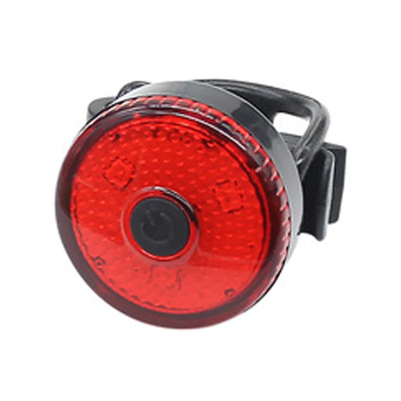Bicycle Tail Lamp Headlight Waterproof LED Warning Light Mountain Bike Luminous Night Riding Rear Bike Lights Pet Safety Lights