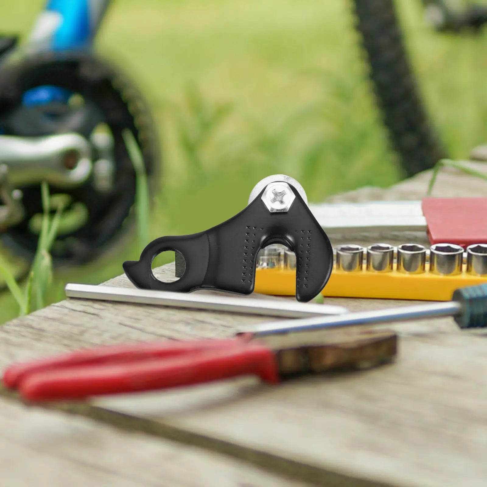 Mountain Bike Iron Rear Derailleur Hanger Frame Tail Hook Part Solid Durable Cycling Gear Accessory Vintage Light Switch