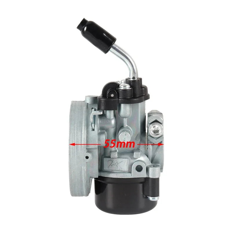 49cc 19mm Performance Carburetor with Air Filter for 2-Stroke 49cc–80cc Mini Pocket Bike