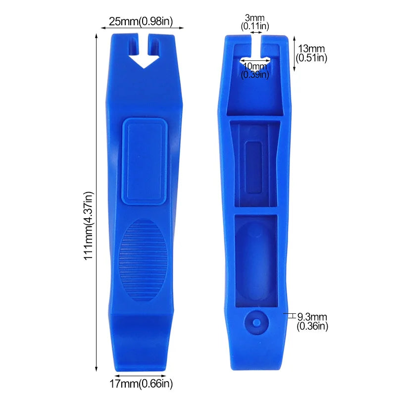 Bicycle Tire Lever Repair Tool – Bike Tire Pry Bar for Patching & Replacing Inner/Outer Tubes
