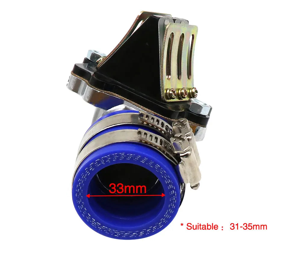50cc 90cc 2-Stroke Carburetor Intake Manifold Pipe Adapter for Yamaha JOG50 JOG90