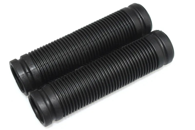 Q029 Bike Grips Retro Vintage Bike City Bicycle Grips Comfortable Classic Old Models Folding Non-slip Rubber Shock Absorbers