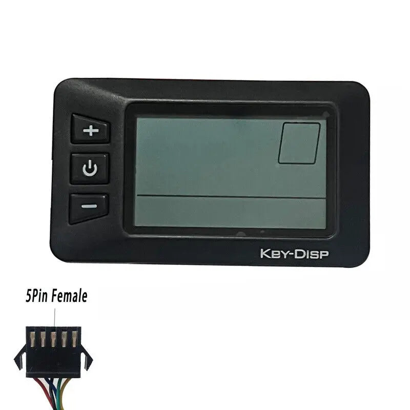 KD21C 48V E-Bike LCD Display – Electric Scooter Conversion Kit Key Instrument Bicycle Accessory