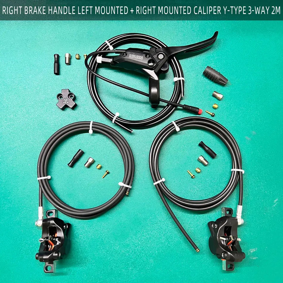 NFOX GT03 Electric Tricycle Dual Hydraulic Brake Riding Accessories GT07N Brake Handle Caliper Fixing Device System Accessories