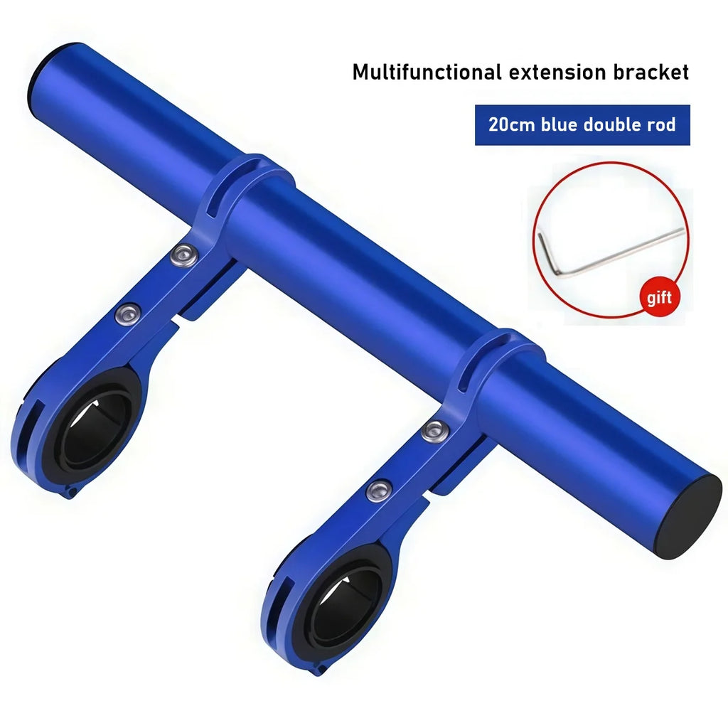10/20/30cm Motorcycle Handlebar Extender Bracket Bike Bicycle Scooter Parts Mobile Phone Holder Support Headlight Mount Stand