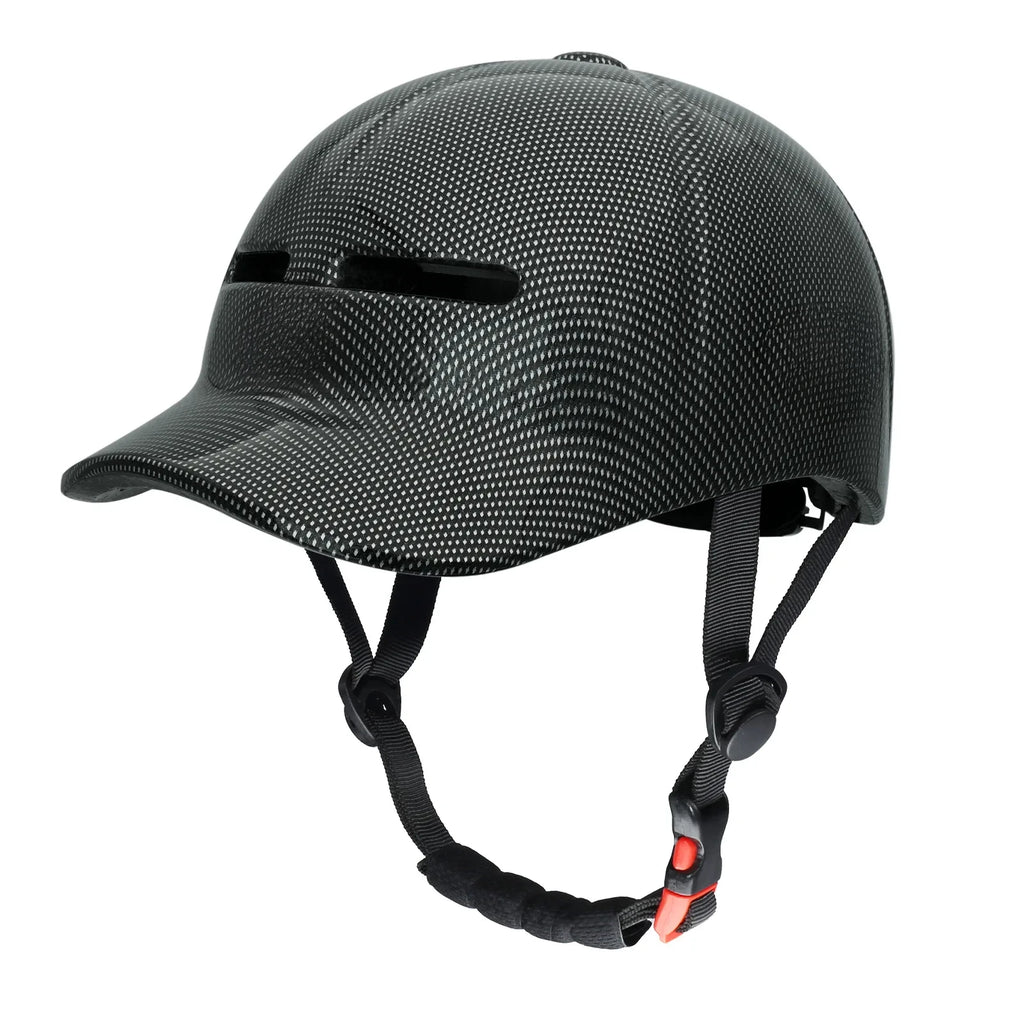 Ventilated Moto-Style Bike Helmet - Certification for E-Bicycle and Scooter & Urban Commuting