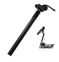 Bicycle Suspension Seat Post 27.2mm Alumium Bike Seatpost Suspension Seat Post for Most Bicycle Mountain Bike Road Bike MTB MTN BMX Electric Bicycle (15.75 inch)