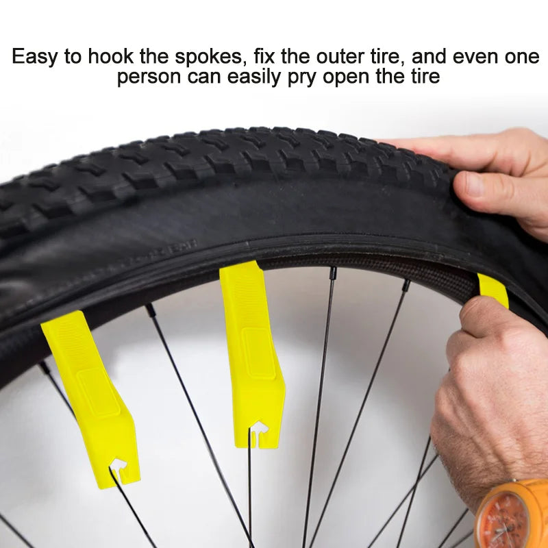 Bicycle Tire Lever Repair Tool – Bike Tire Pry Bar for Patching & Replacing Inner/Outer Tubes