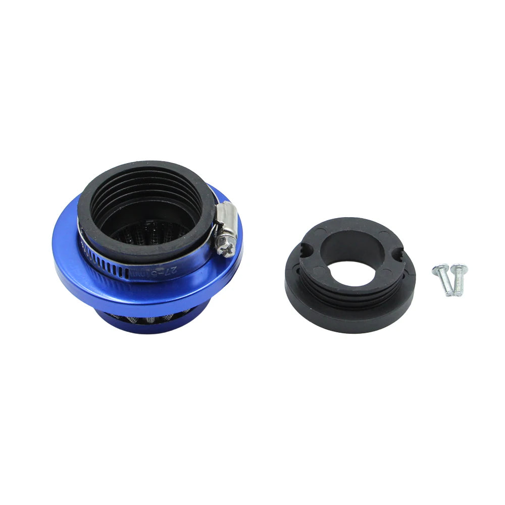 47cc 49cc 2-Stroke Air Filter with Connector for Pocket Bike, Mini Quad ATV, Dirt Bike & Go Kart