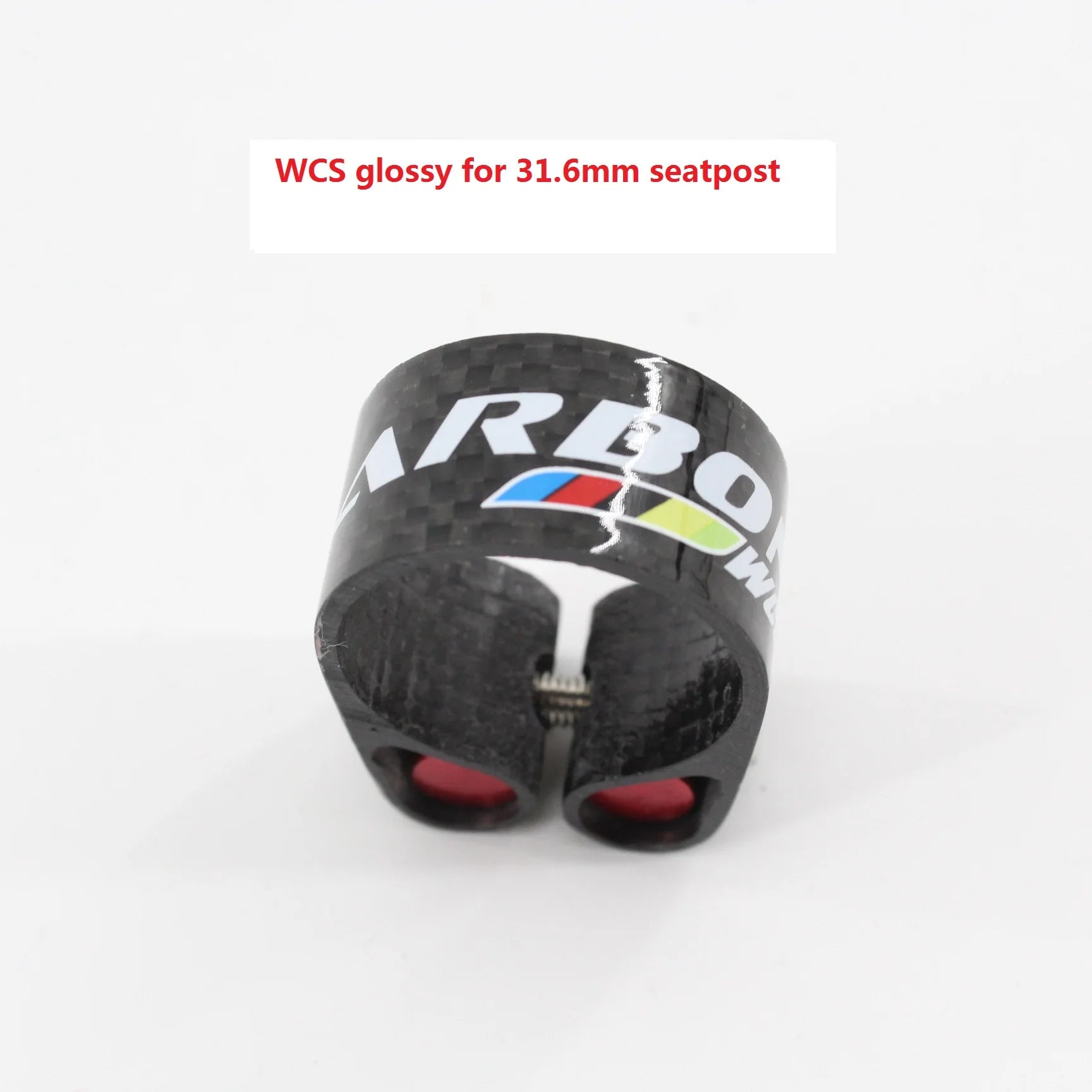 EC90 Full Carbon Fiber MTB Cycling Seatpost Clamp, Road Bicycle Post Seat Clip, 27.2mm, 30.8mm, 31.6mm, New