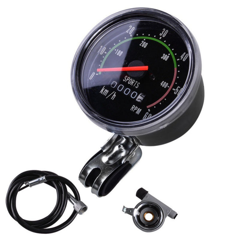 Universal Bicycle Mechanical Speedometer for Tricycles