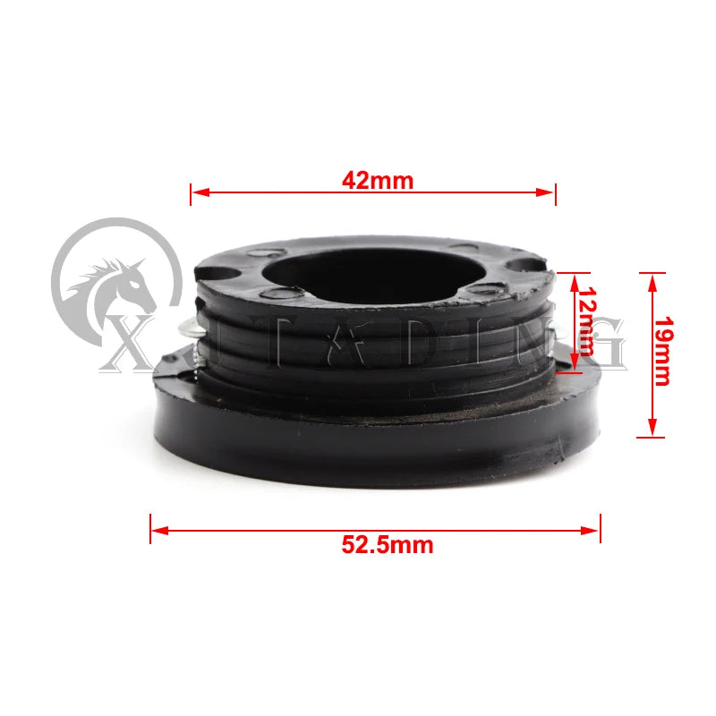 47cc 49cc 2-Stroke Air Filter with Connector for Pocket Bike, Mini Quad ATV & Go Kart