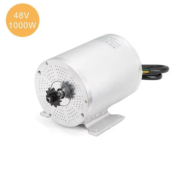 Kunray Brushless DC Motor Electric Bikes Motor 1000W-3000W 36V-72V with Speed Controller  for Scooters Go-Karts Motor