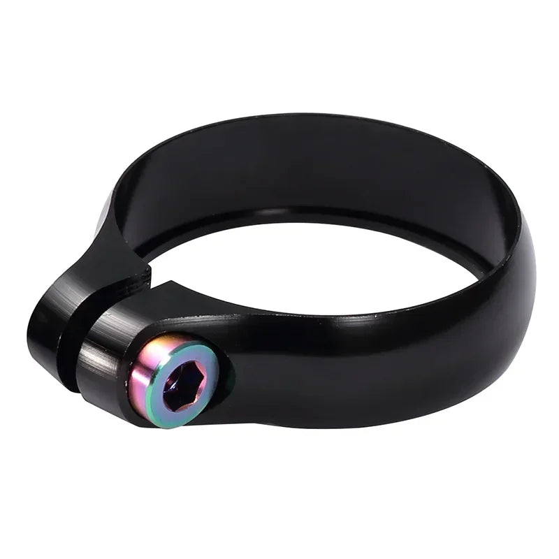 Ultralight Bicycle Seat Post Clamp CNC Alloy Titanium Saddle Clamp for 27.2/30.8/31.6mm Mountain Bike Seatpost Cycling Parts